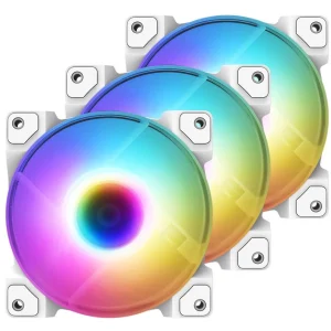 Fan ID-COOLING DF-12025-ARGB TRIO SNOW Kit 3 Fan