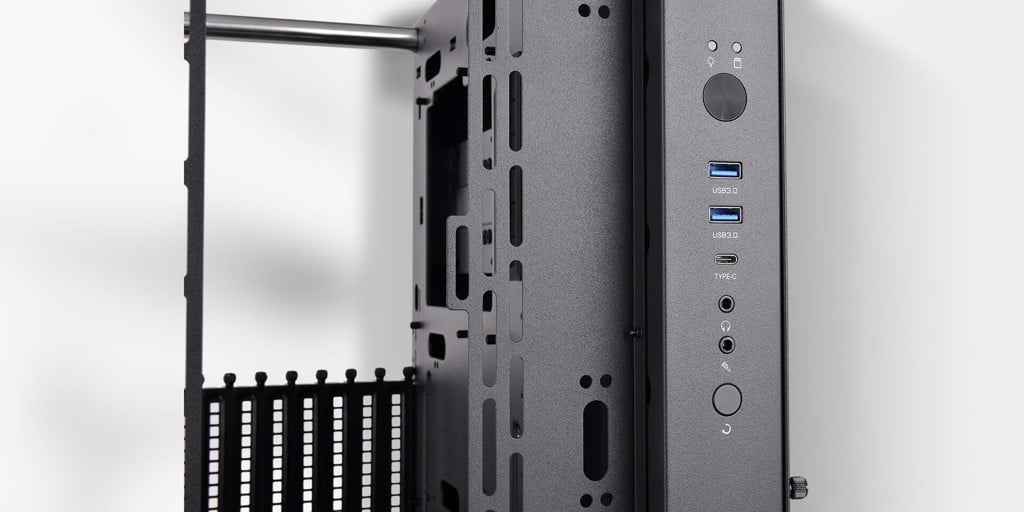 GEARVN - Vỏ máy tính Thermaltake Core P3 TG Pro Black